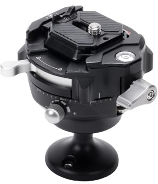 FALCAM Tripod Head Kit 320P,F38 Pro 360 Panoramic Ballhead, with F38 Anti-Deflection Quick Release Plate, Ajustable Damping -F38B4303