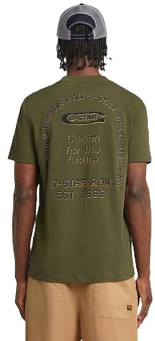 G-Star Herren Back Gr Arch R T T-Shirt