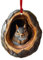 Weihnachten Acryl Tier deko, Acryl 2D Anhänger Tier Baumschmuck, Lebendiger Eule Eichhörnchen Igel Häschen Vogel Anhänger, Weihnachtsdeko Saisonale Dekoration Für Wohnzimmer Schlafzimmer