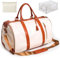 Luxe Mega Bag, Luxe Megabag mit wasserdichte Schuhtasche, Faltbar Reisetasche Luxe Mega Bag für Frauen (Beige (Klassiker))