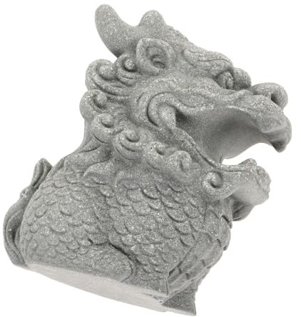 Angoily Steinornament Löwenschmuck Für Wohnzimmer Schlafzimmer Tischdeko Garten Dekoration Handwerk Steinstatue Briefbeschwerer Steindekor Außenbereich