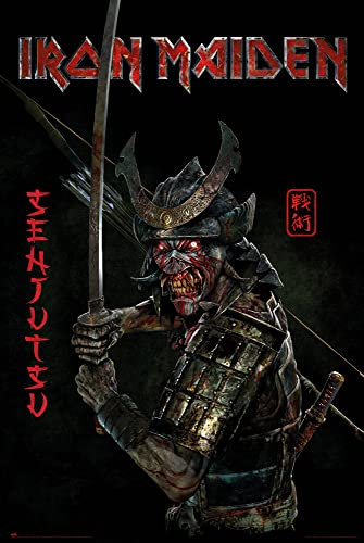 1art1 Iron Maiden Poster Senjutsu Plakat | Bild 91x61 cm