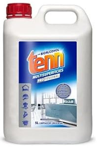 Tenn - Fregasuelos Concentrado Multiusos con Bioalcohol 5L - Limpieza Profunda y Brillo Duradero para Todo Tipo de Suelos y Superficies