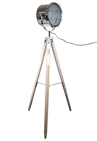 Lüllmann XXL STATIV STEHLEUCHTE STUDIOLAMPE STEHLAMPE SPOT STUDIOLAMPEN - DESIGN Lampe Höhe 158cm 605460