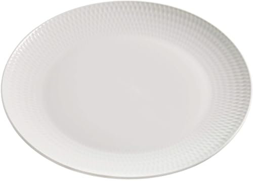 kleiner Teller, Dessertteller DIAMONDS ROUND D. 15cm weiß Maxwell & Williams
