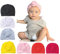 Upsmile Baby - Mädchen 7 Stück Entzückende Baby-Knoten-Stirnband Neugeborenes Elastic Sretch-Kopf-Verpackungs-Baby-Hut Einstellbar 3a