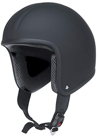 Redbike RB-671 Jethelm, schwarz matt, 2XL (63/64)