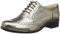 Clarks Damen Hamble Oak Derby, Grau Stone Met Lea Stone Met Lea, 40 EU