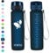 AORIN Gourde Sport - 500ml - BPA-Free & Anti-Fuite Flip/Appliquer à Bouteille d'eau pour Enfant,Adultes,Salle de Sport, Sport de Plein air