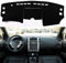 QOHFLD Für Nissan X-Trail Xtrail T31 2008-2013, Instrumententeppich Zubehör Auto Armaturenbrett Abdeckung Mat Pad Dashmat