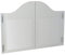 LIANGLIANG Schwingtüren Cafe Türe, Hausküche Trennwand Zaun Schließt Automatisch Umweltfreundliche Sprühfarbe, Größe Kann Angepasst Werden (Color : White, Size : 85x90cm)