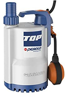 Pedrollo Mop-Pumpe TOP1 PEDROLLO, Wasserpumpe, Kunststoff, Modern, Inline, Kabelgebunden, 10 mm