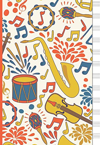 Cahier de musique - 12 portées: Cahier de Musique avec 12 Portées - Solfège, Piano, Composition - A4 - 110 partitions vierges - Papier Manuscrit