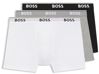 BOSS Herren Mix&Match T-Shirt R Regular-Fit T-Shirt aus Stretch-Baumwolle mit Kontrast-Logo