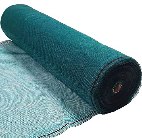 Windbreak Netting, Green Net For Garden - 50% Wind Reduction - 40% Shade With Eyelets - Garden Privacy Netting For Plant Protection, Heavy Duty Windbreak - Ideal For Shading Net (1.5m x 10m)