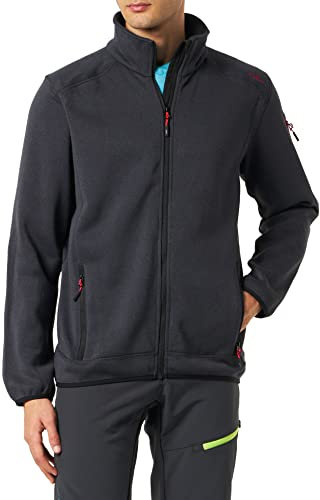 CMP - Herrenjacke, Anthrazit-Ferrari, 56