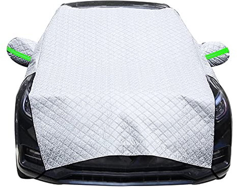 NAVIXE Scheibenabdeckung Auto,Für Opel Corsa-C Corsa-D Corsa-E Corsa-F Grandland Grandland-X,Faltbare Abnehmbare Gegen Schnee Frost und Sonne,255 * 240 * 140cm