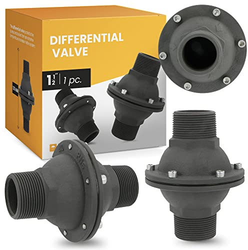 Kugelrückschlagventil Rückschlagventil Abschlussventil Ausgleichsventil 1 1/2'' AG x 1 1/2'' AG Gusseisen Verbindungsstück Rohrverschraubungen Heizungssysteme Heizkessel Umwälzpumpenschutz