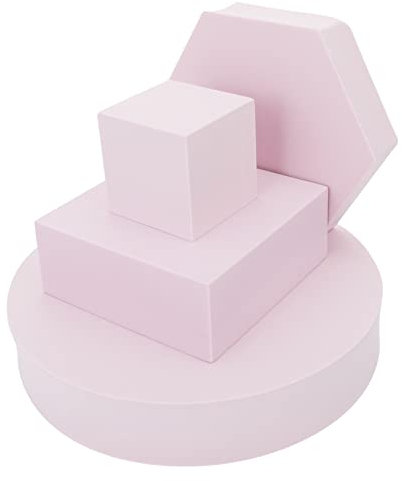 Abaodam 4stücke Fotorequisiten Geometrische Cube Dekorative Requisiten Für Fotografie Hintergrund Foto Requisite Leicht Und Wiederverwendbar