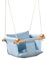 Baby Swing, Indoor Children's Swing, Wooden Swing for Children, Swing for Door Frame, Swing, Toddler Swing from 1 Year for Children's Room (Blue)