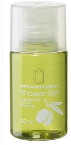 Duschgel Flakon Oliva 50 Stück Dose 20 ml
