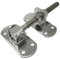 SO-TOOLS® Torscharnier M16 lang mit 2 Befestigungsplatten, echt Edelstahl, verstellbar Konstruktionsscharnier Anschraubscharnier für schwere Tore und Stahltüren