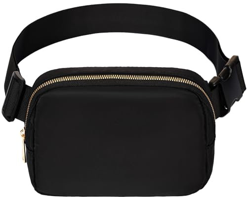 LOCAL LION Sac Banane Ville Femme, Sacoche à la Taille Ceinture de Course, Petit Sacs à Bandoulière Réglable Imperméable pour Voyage Randonnée Cyclisme Entraînement en Plein Air