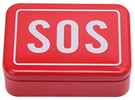 SOS Dose für Koffer Box Deckel Behälter für Survival Gear Kits für Pillendose