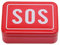 SOS Dose für Koffer Box Deckel Behälter für Survival Gear Kits für Pillendose