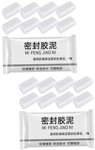 Angoily Kanalrohr Reparieren 40 Stk Trockenbau-lochfüller Rohrdichtmittel Wandspachtel Für Löcher Trockenbau-reparaturspachtel Rohrdichtpaste Versiegelnder Ton Wohnung Muss Haben Dichtton Weiß Zement