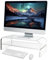 guofa 2 Ebenen Monitorständer, Bildschirmerhöhung Acryl, Acryl Tisch, Schreibtisch Monitorerhöhung für Laptop, Bildschirme, Computer, Notebook, PC Erhöhung Schreibtisch (39X20X12,6cm)