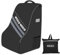 WEXIO 360° dick gepolsterte Autositz-Reisetasche für Flugzeug, wasserdichte Autositztaschen für Flugreisen, robuster Autositz-Rucksack für Nuna Graco Diono Clek Cosco & Base 47,7 x 47,8 x 73,7 cm