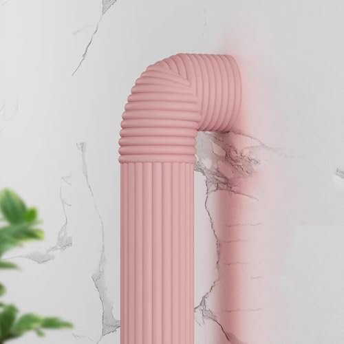 Bande d'isolation auto-adhésive pour tuyau d'eau, bande antigel et réduction du bruit, bande d'isolation en mousse d'hiver (rose)