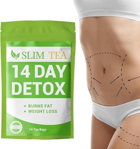 14 Tage Tee Zum Abnehmen, Abnehmen Tee, Fettverbrennung, Abnehmen Tabletten Schnell, Sanfte Entgiftung Und Reinigung Zur Gewichtsreduktion Und Zum Abbau Von Bauchfett