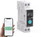 Weinsamkeit Interruttore Collegato, Telecomando APP Smart Life 32A/63A, Interruttore WiFi con Mmisurazione, Controllo Vocale e Registrazione del Tempo, Interruttore WiFi Wireless per Smart Home (63A)