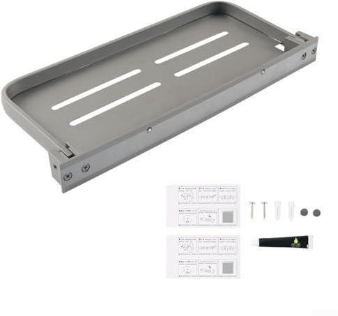 Niceminiwall Faltbare Wohnmobil-Aufbewahrung, aus Aluminium, Badezimmer-Wandaufbewahrung, für Wohnmobile und Camper, unverzichtbares Camper-Zubehör