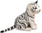 Sosoport Kreatives Plüsch Tiger Spielzeug Simulation Tiger Puppe für Junge Mädchen für Neugeborene Dekoration und Fotorequisiten