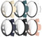 NovemFoal (6-Pack) PC Tempered Glass with Built-in Screen Protector Intended for Garmin Forerunner 970 Cases, All-in-One Full Body Protection