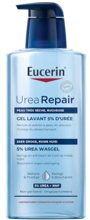 Eucerin UreaRepair Waschgel, 5% Urea, 400 ml