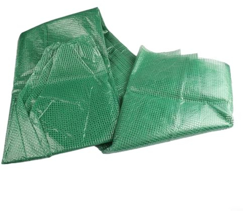 Jonikuper Bâche de protection en PVC résistante aux intempéries pour intérieur et balcon ou jardin, serre sans cadre (vert)