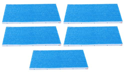 5PCS Luftreiniger Filter Zubehör Elektrostatischer Staub Photokatalytische Ti Ersatz Passend für MC70KMV2 MCK57LMV2 Vliesstoff 235g