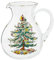 Spode Christmas Tree Glass Pitcher (Clear)