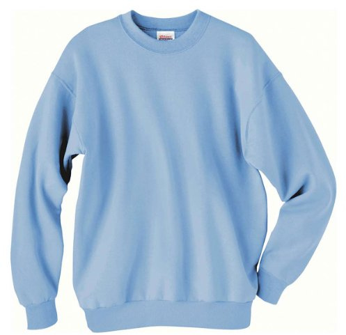 Hanes 7.8 oz ComfortBlend EcoSmart Fleece Crew Carolina Blue