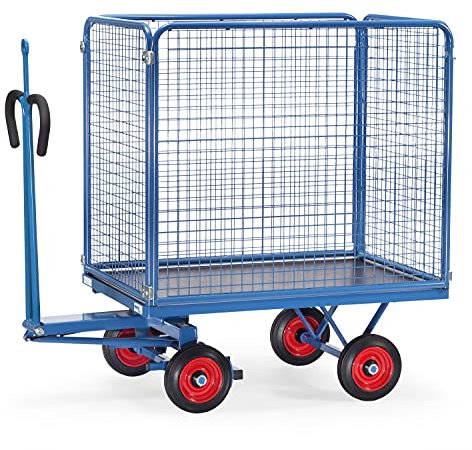 Fetra - Handpritschenwagen 6443V mit Zugöse - Ladefläche 1.200 x 800 mm