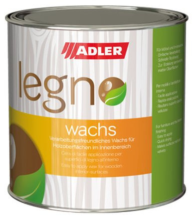 ADLER Legno-Wachs- Farbloses Holzwachs 750ml für den Innenbereich, Schöner Matteffekt und samtweicher Griff, für Laub und Nadelhölzer, wasser und schmutzabweisend
