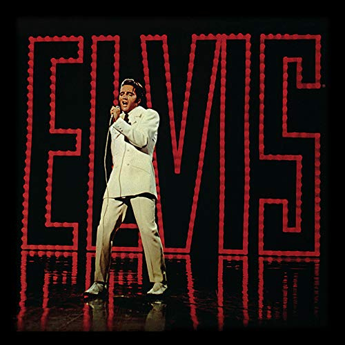Elvis Presley 'Live' Memorabilia,31.5 x 31.5 cm