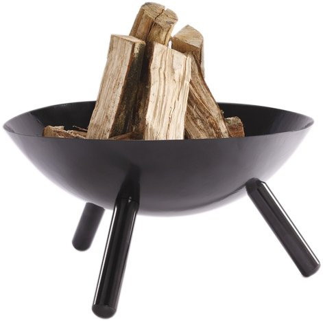 Mottez j155s Feuerschale-Garten schwarz Durchmesser 56 cm