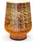 Modern Glass Table Lamp 3D Speckle Copper Finish CL001