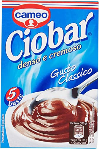 12x Cameo Ciobar Classico Hot Chocolate Drink Beverage Mix (125g 12x5 Packs)