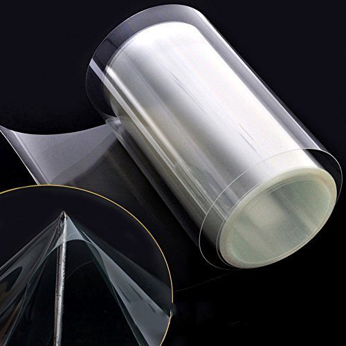 HOHOFILM 50 cm x 100 cm polymerische klare Autofolie PPF Rhino Skin Anti-Kratzer Transparent Folie Vinyl